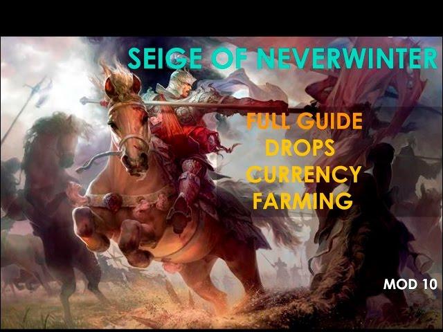 NEVERWINTER -SEIGE OF NEVERWINTER- FULL GUIDE AND FARM