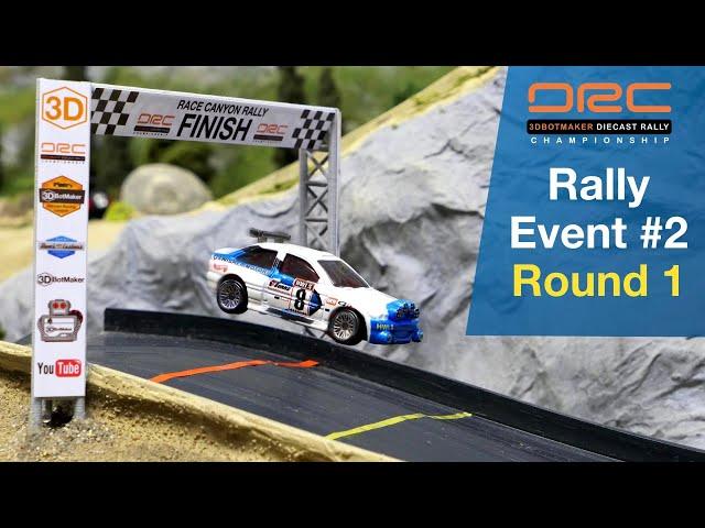 Diecast Rally Championship (Event 2 Round 1) Hot Wheels Car Racing