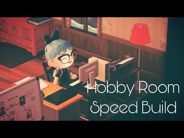 Hobby Room ACNH Speedbuild