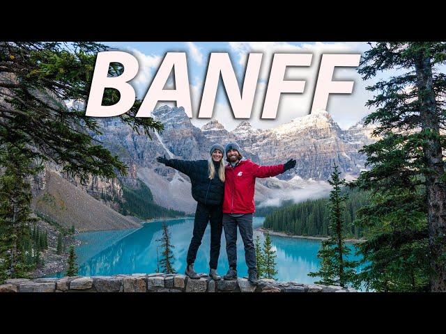 BANFF NATIONAL PARK Travel Guide - TOP THINGS TO SEE AND DO (Moraine Lake, Lake Louise, and MORE)