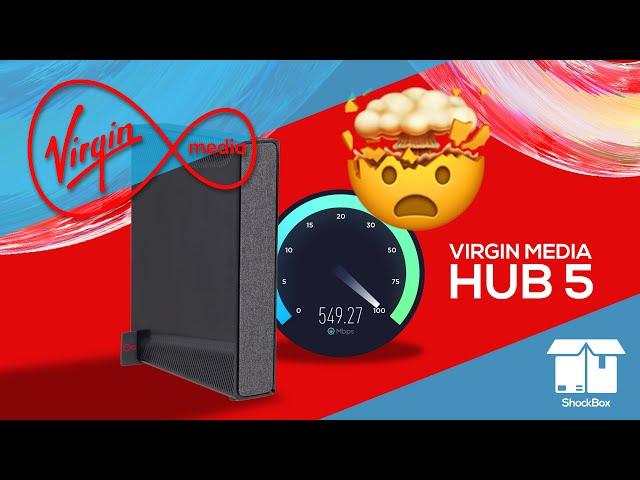 The New Virgin Media Hub 5 Unboxing