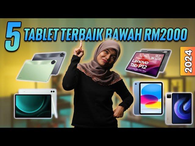 5 tablet terbaik di Malaysia bawah RM2,000 (2024)