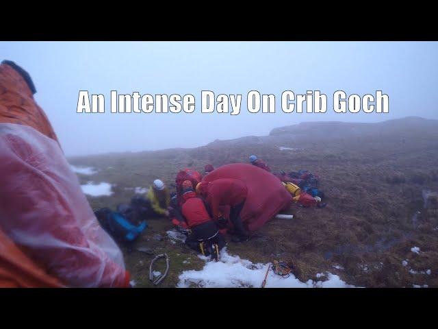 An Intense Day On Crib Goch (feat. Llanberis Mountain Rescue)