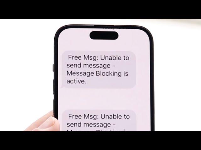 How To FIX Message Blocking On iPhone!