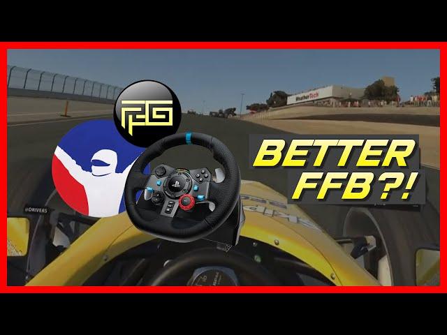 iRacing FFB fix and settings for G29 (irFFB)