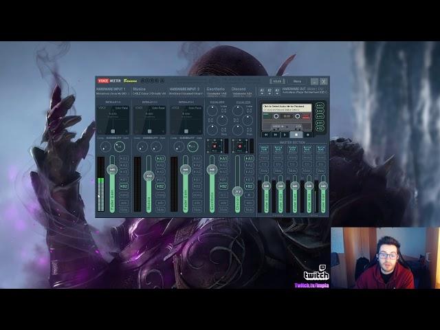 Como separar las pistas de audio con Voicemeeter en Twitch