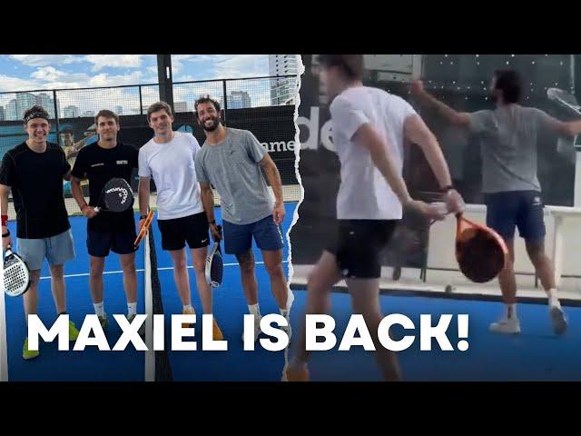 Max Verstappen and Daniel Ricciardo Reunite and Playing Padel Together Again