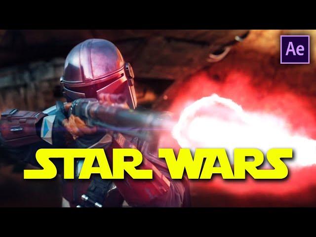 THE MANDALORIAN Blaster Effect (After Effects)