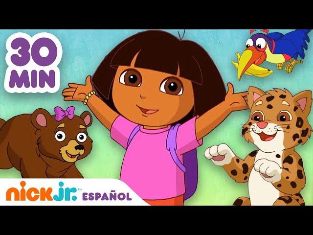 ¡Dora y Botas rescatan animales!  | Nick Jr. en Español