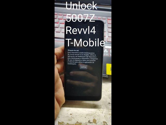 Unlock Revvl 4 (5007Z) T-Mobile By Furious Gold