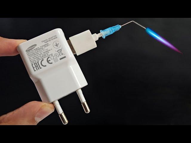 Generate Free Gas with USB & Charger || Hydrogen Generator