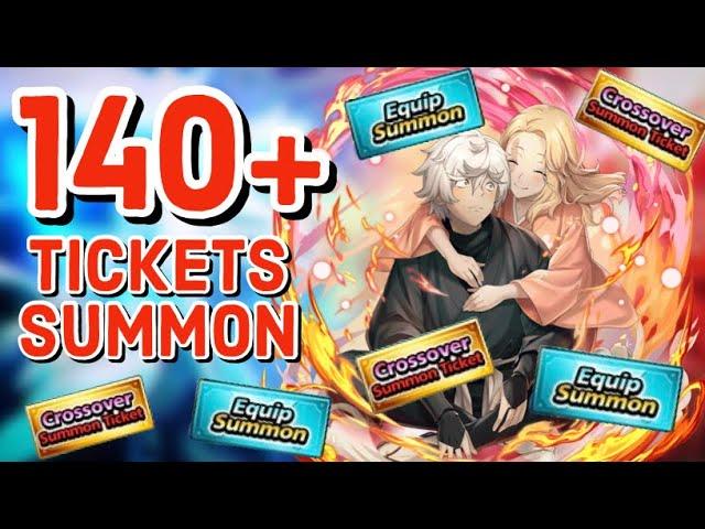 140+ TICKETS HELLS PARADISE SUMMONS! Grand Summoners Pulls