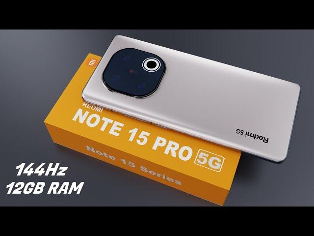 12+256GB, 6600mAh | 144Hz Amoled | 32MP OIS Selfie, waterproof Redmi Note 15 Pro 6G