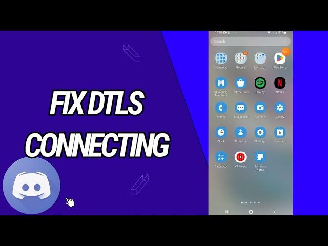 How To Fix And Solve Dtls Connecting On Discord App
