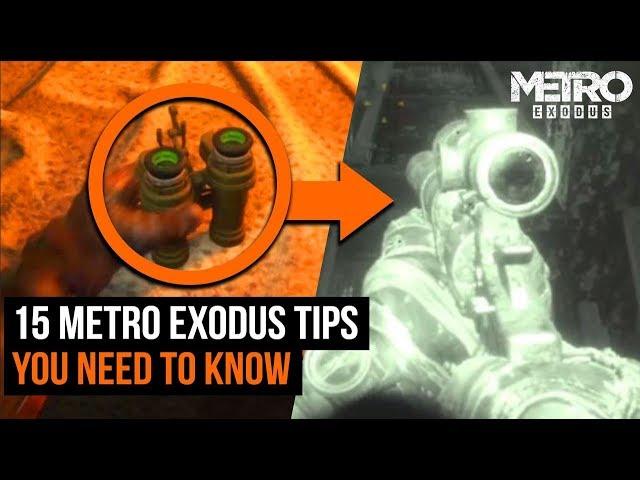 15 Metro Exodus Tips You Need To Know Before You Play