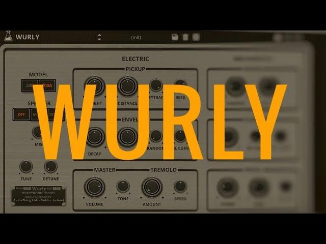 AudioThing Wurly // Review, Walkthrough, Demo // Desktop, iPad, iPhone