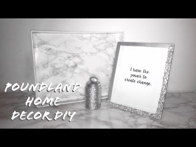 DIY | POUNDLAND/ DOLLAR STORE | HOME DECOR IDEAS