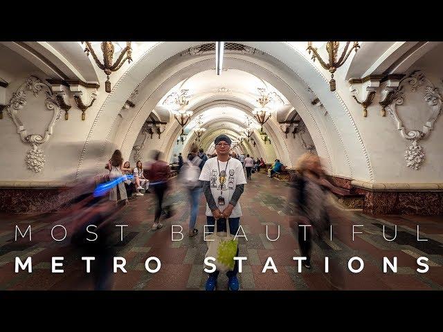 Most Beautiful Metro Stations In The World - MOSCOW METRO