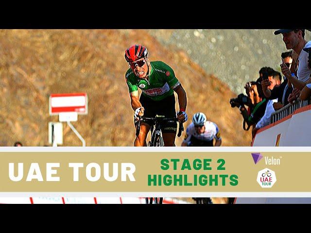 UAE Tour 2020: Stage 2 Race Highlights