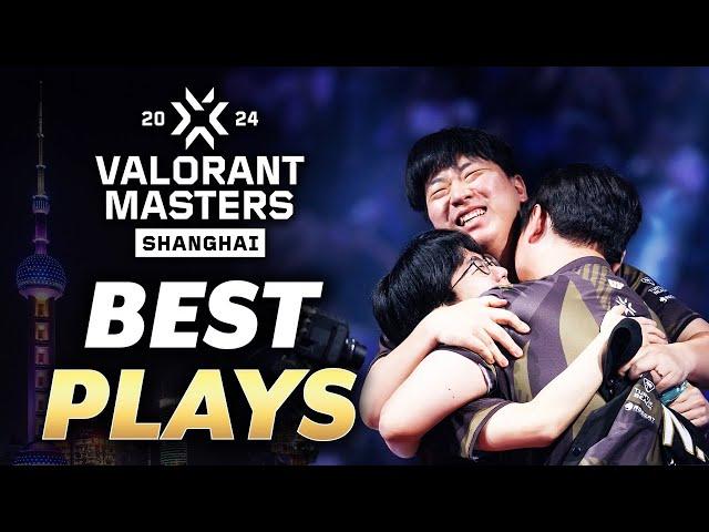 VCT MASTERS SHANGHAI 2024 BEST PLAYS (ACES,CLUTCHES) - VALORANT