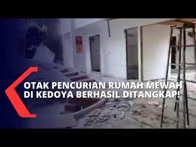 Sempat Buron, Otak Pencurian Rumah Mewah di Kedoya Berhasil Ditangkap!