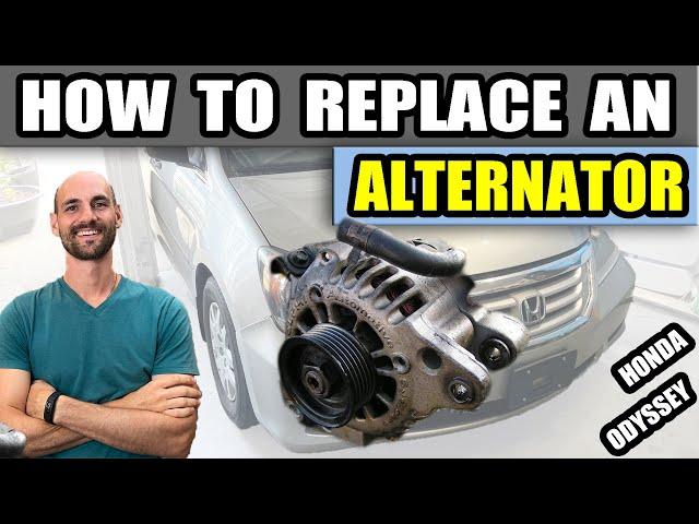 How to Replace an Alternator (Honda Odyssey)