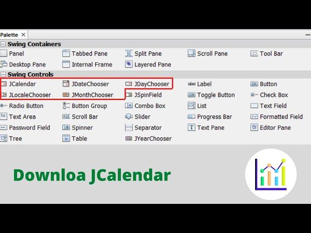 How to download and set up the JCalendar | Netbeans