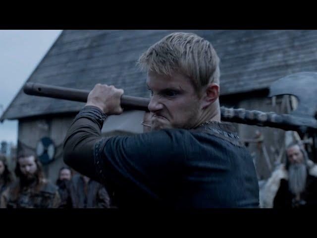 Vikings - Bjorn sacrifices Jarl Borg's man to the gods (2x5) [Full HD]