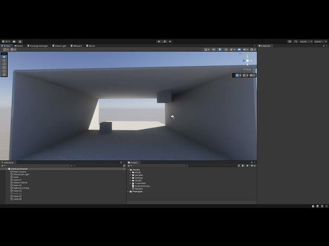 Test on Unity's new Real-time GI system