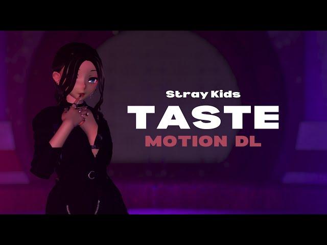 【MMD Orig. MOTION DL】 ⸢Stray Kids (Lee Know, Hyunjin, Felix)⸥ 【⭒TASTE⭒】 ⸢Self OC Yuki⸥