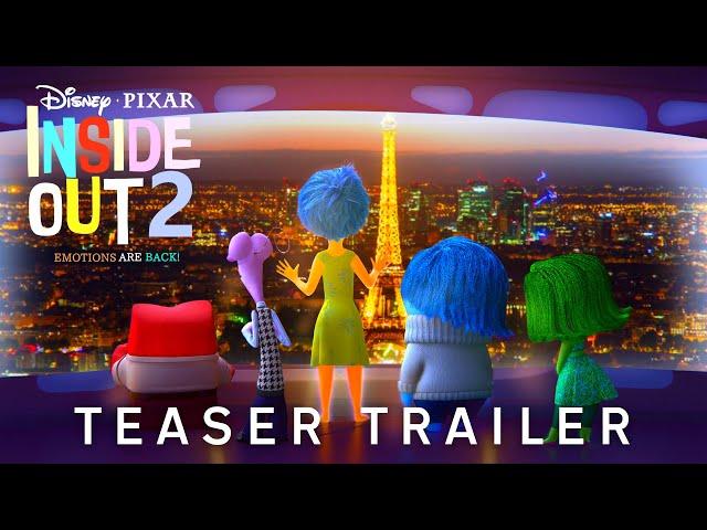 INSIDE OUT 2 – TEASER TRAILER (2024) Disney Pixar Studios