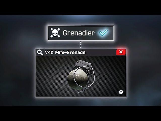 Grenadier COMPLETED (New V40 Mini Grenade)