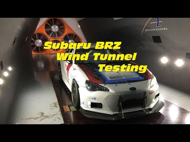 Race Louvers - BRZ in the Wind Tunnel