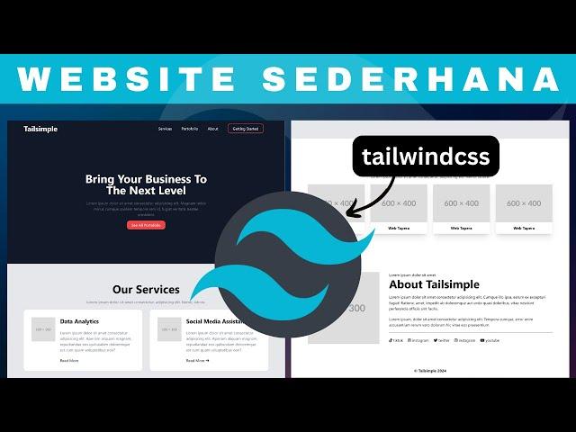 Dimulai dengan Yang Sederhana Saja | Membuat Website dengan Tailwind CSS