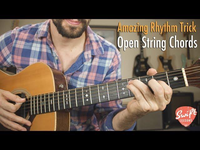 Amazing Rhythm Guitar Trick | Lush Open String Chords