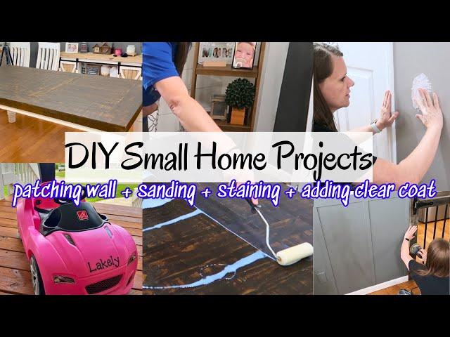 NEW DIY SMALL HOME PROJECTS | GETTING RANDOM THINGS DONE