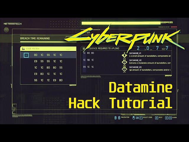 Access Point Breach, Hack, Datamine Tutorial - Cyberpunk 2077
