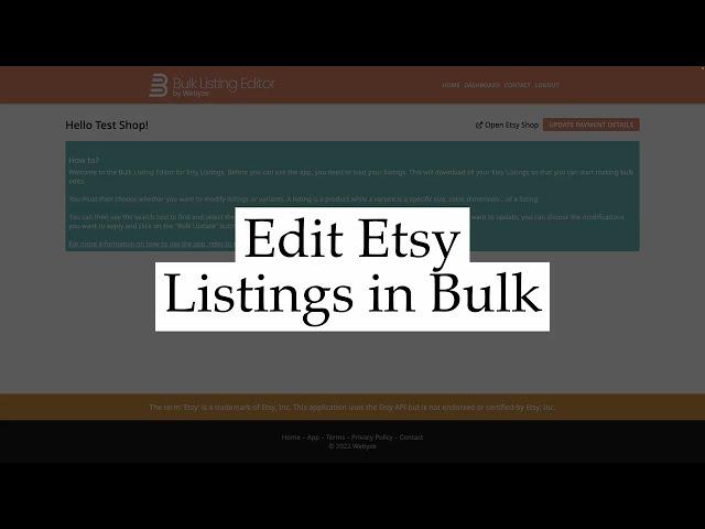 The Trick to Edit Etsy Listings in Bulk