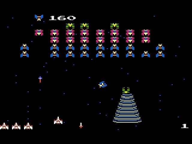 ️Galaga (1981) - Gameplay Arcade