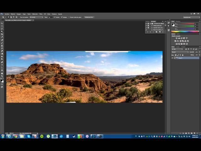 Panorámica con Photoshop CC