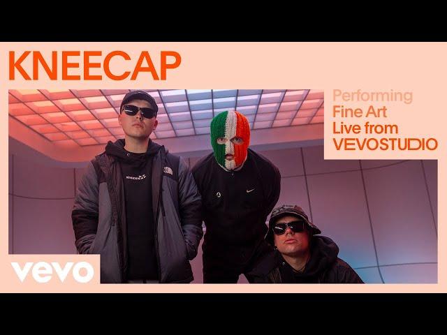 KNEECAP - Fine Art (Live Performance) | Vevo