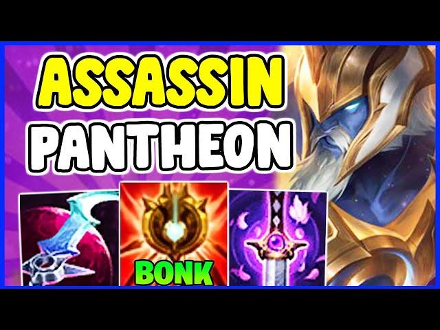 HOW TO SNOWBALL OUT OF CONTROL WITH PANTHEON IN SEASON 12 | Lethality Pantheon Mid Guide S12