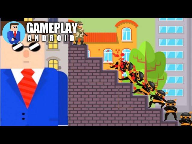 Mr Bullet - Spy Puzzles Gameplay Part 1 | Android Gameplay | by b2gameplay