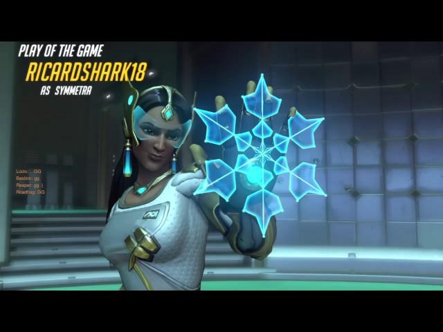 Overwatch: Symmetra - Highlight Intro - Snowflakes