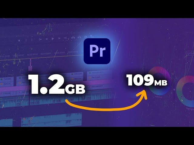 Export Videos with Small File Sizes in Adobe Premiere Pro