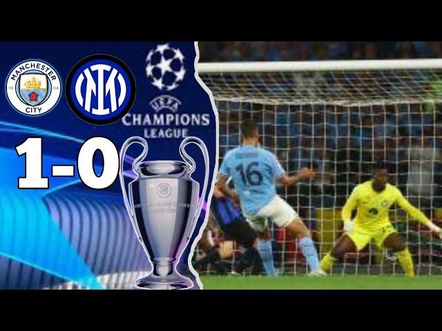 Manchester City vs Inter Milan Final Liga Champions League 2023 - highlight