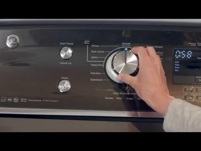 GE Appliance Washers - Time Saver Option