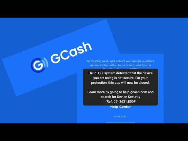 HOW TO FIX GCASH! Hello! Our system detected that the device you are using is not secure. Watch this