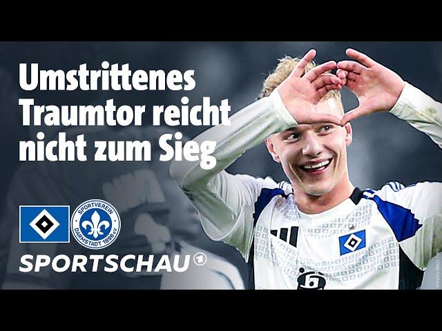 Hamburger SV – SV Darmstadt 98 Highlights 2. Bundesliga, 15. Spieltag | Sportschau Fußball