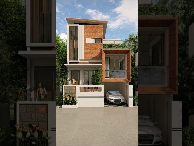Desain rumah Split Level Minimalis #desainrumah #rumahminimalis #rumahmodern #SplitLevelHouse